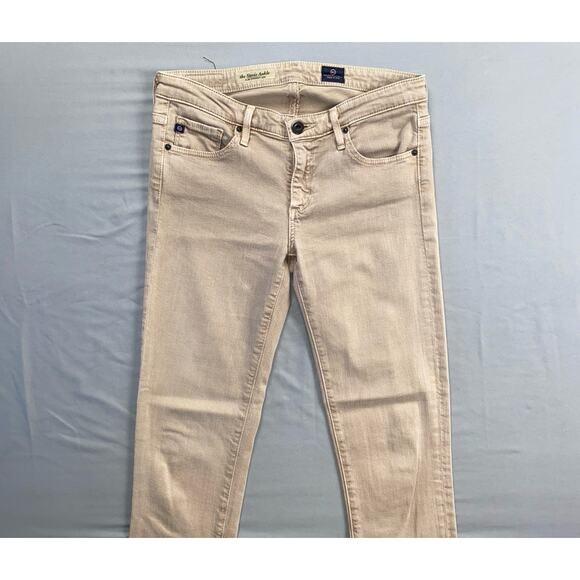 AG USA Made The Stevie Ankle Slim Straight Lightweight Stretch Denim Jeans. 26R. - Picture 1 of 9